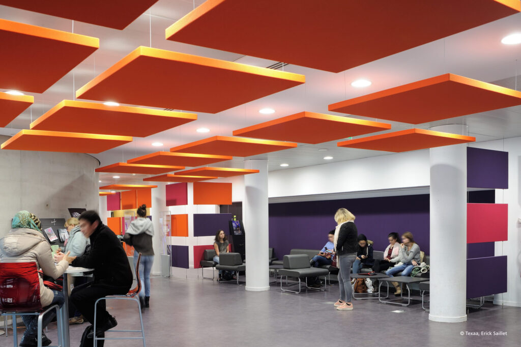 Mavotrans_geluidsabsorptie_Texaa-Stereo_bibliotheek_chevreuil-universite_01