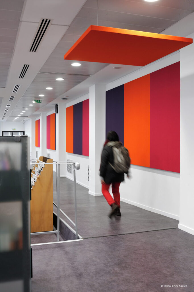 Mavotrans_geluidsabsorptie_Texaa-Stereo_bibliotheek_chevreuil-universite_04