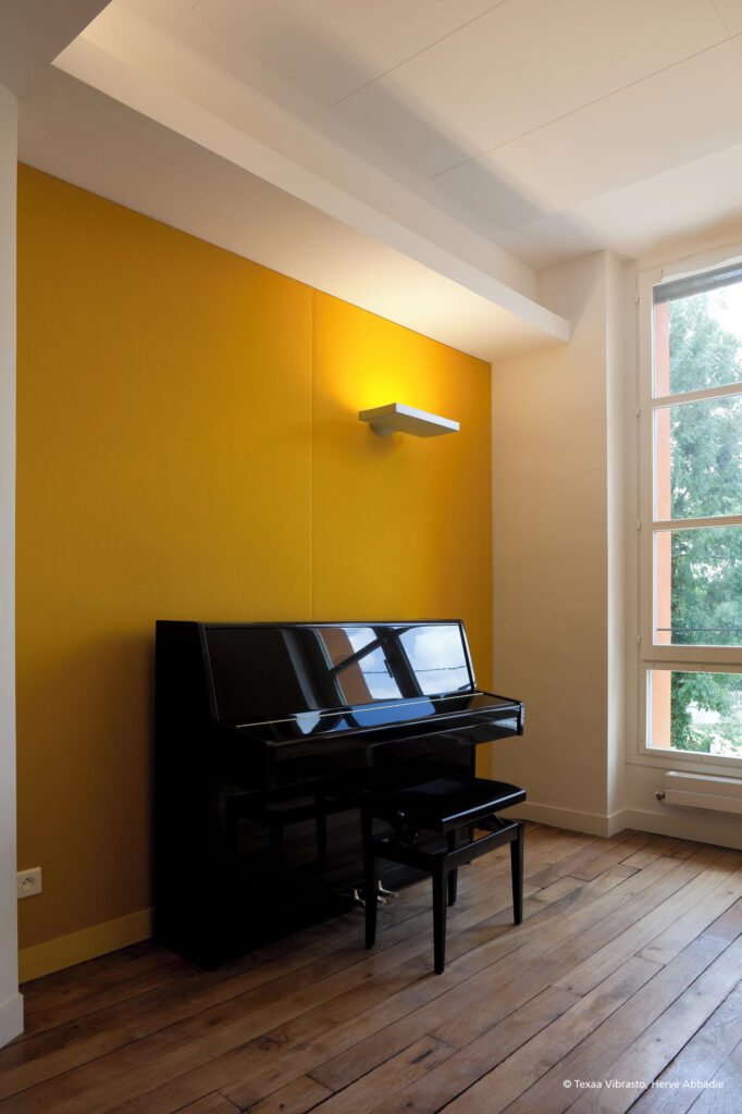 Mavotrans_geluidsabsorptie_Texaa_Veilo_gordijnen_musiek_Conservatoire-Paris_05