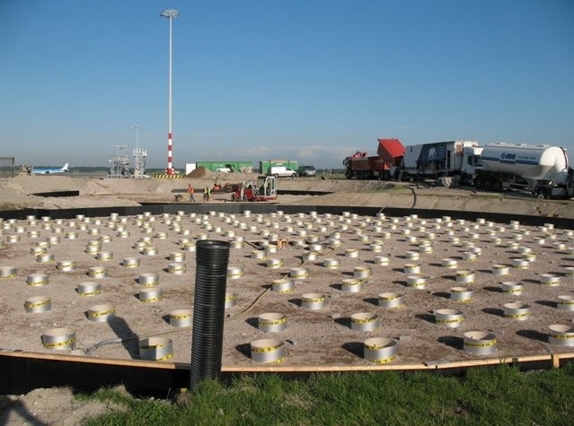 Betonpalen opstorten met Monotub DD Opstort