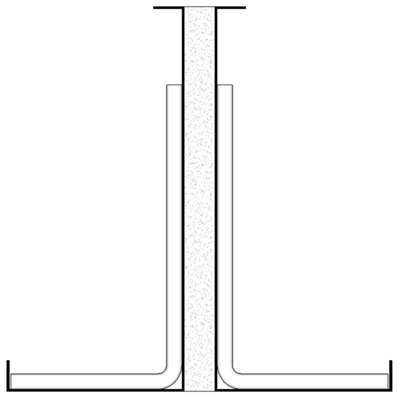 RBT-element als verloren dilatatiebekisting