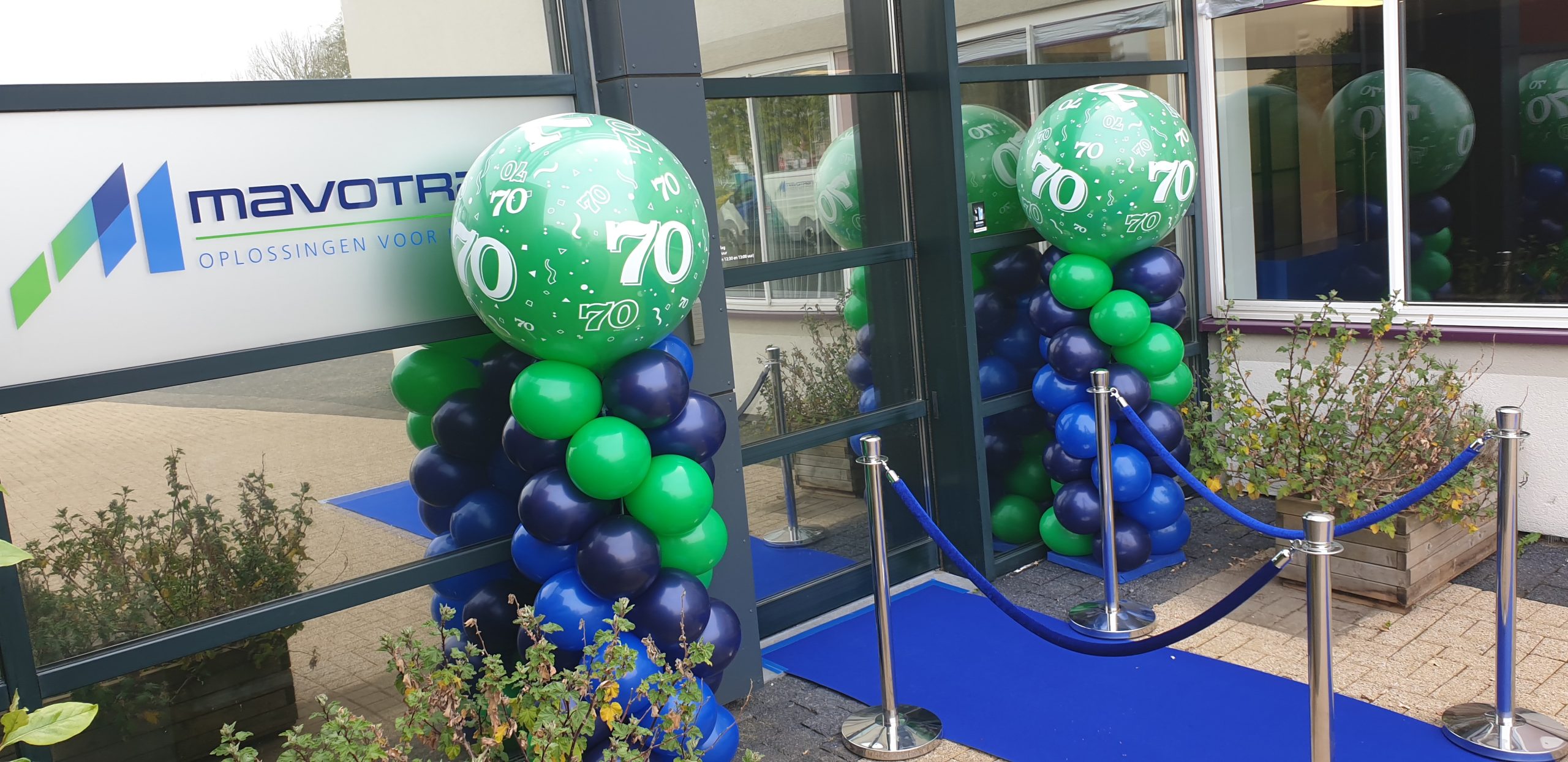 Feest bij Mavotrans