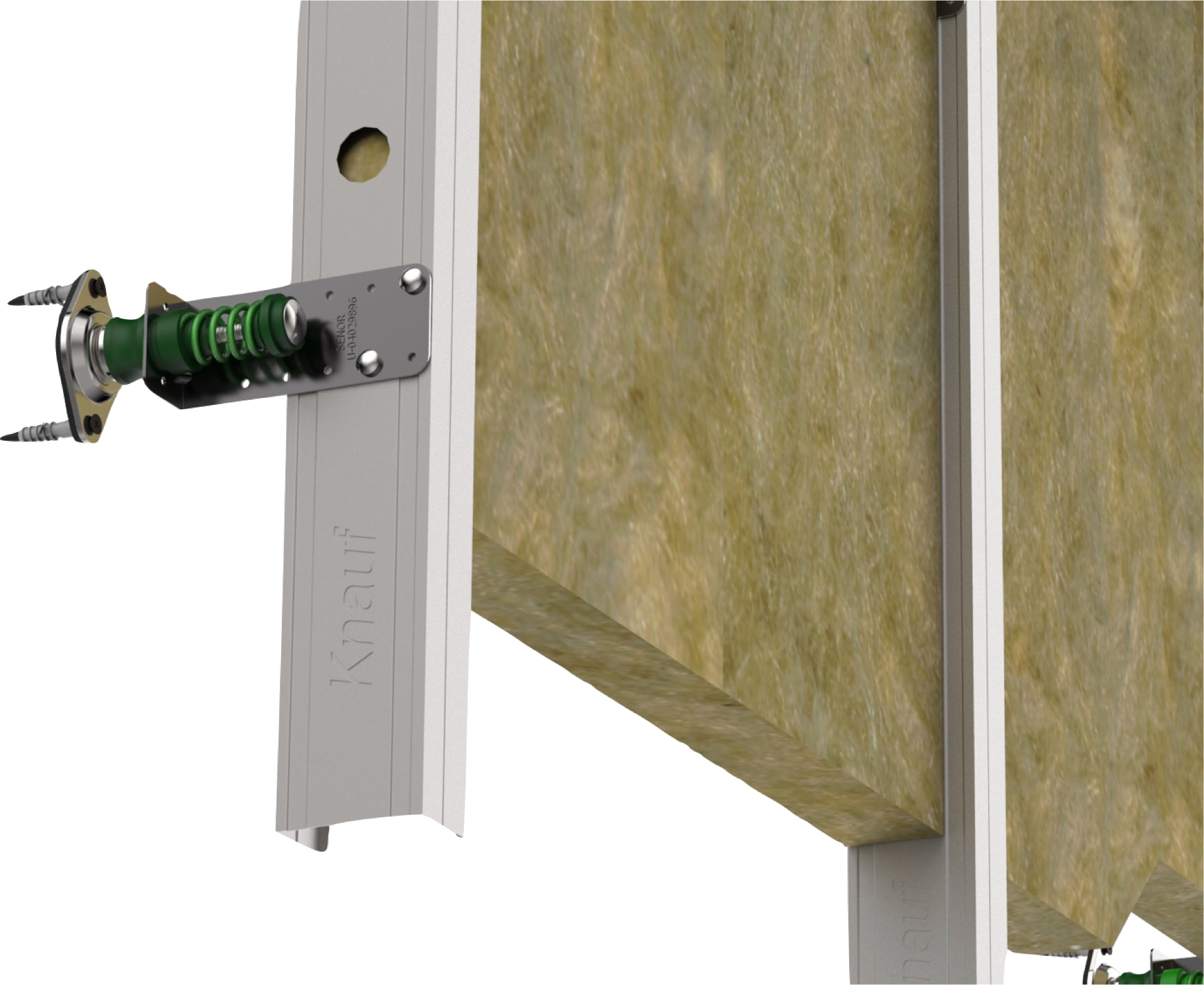 Mavo-dBreak Iso wandsteun - Geluidsisolatie d.m.v. doos-in-doos