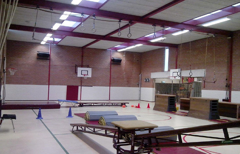 Akoestiekverbetering in gymzaal