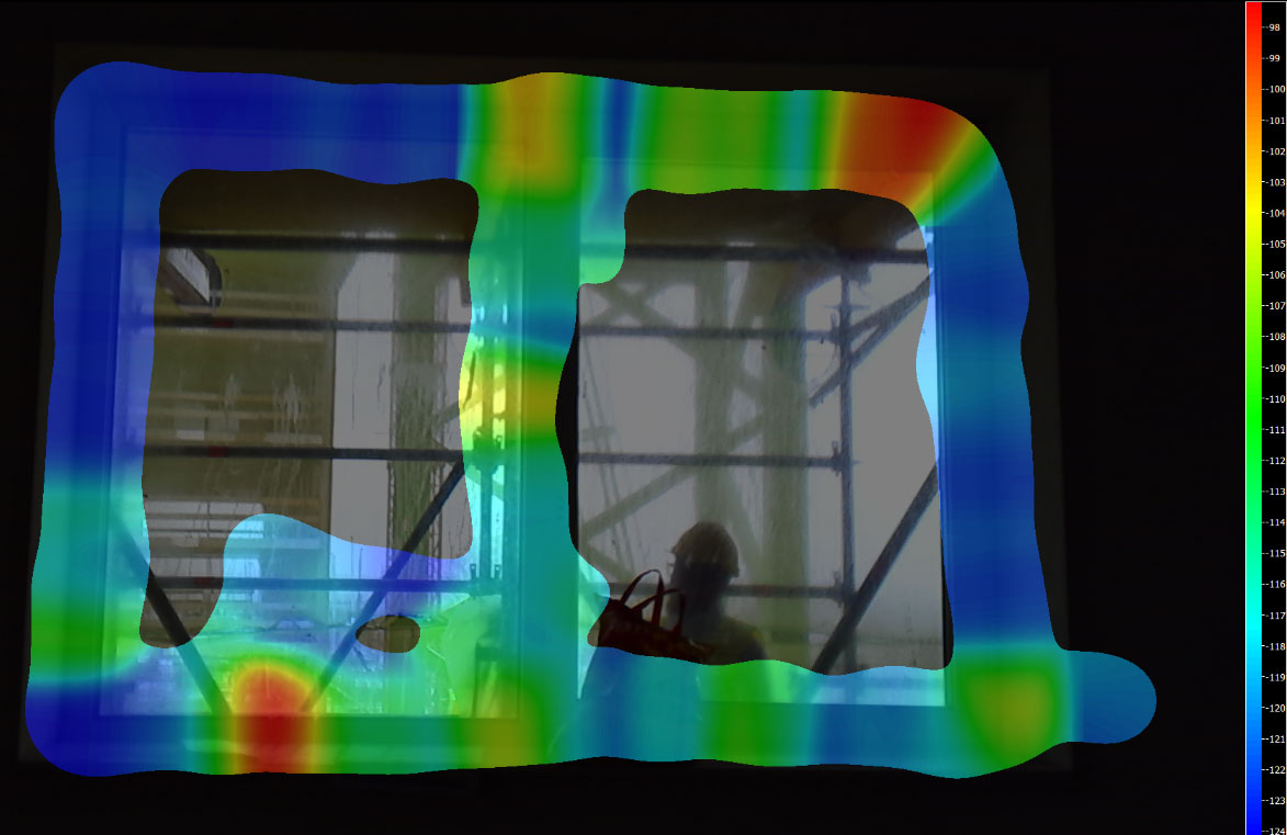 Ultragraphyx4 scan voor luchtdicht bouwen
