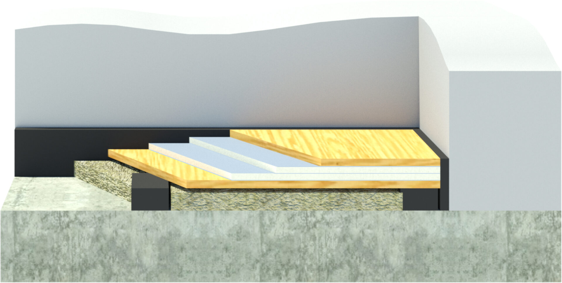 CineFLOOR LITE - Geluidsisolatie d.m.v. een verende zwevende vloer