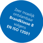 Zeer moeilijk ontvlambaar