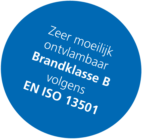 Zeer moeilijk ontvlambaar